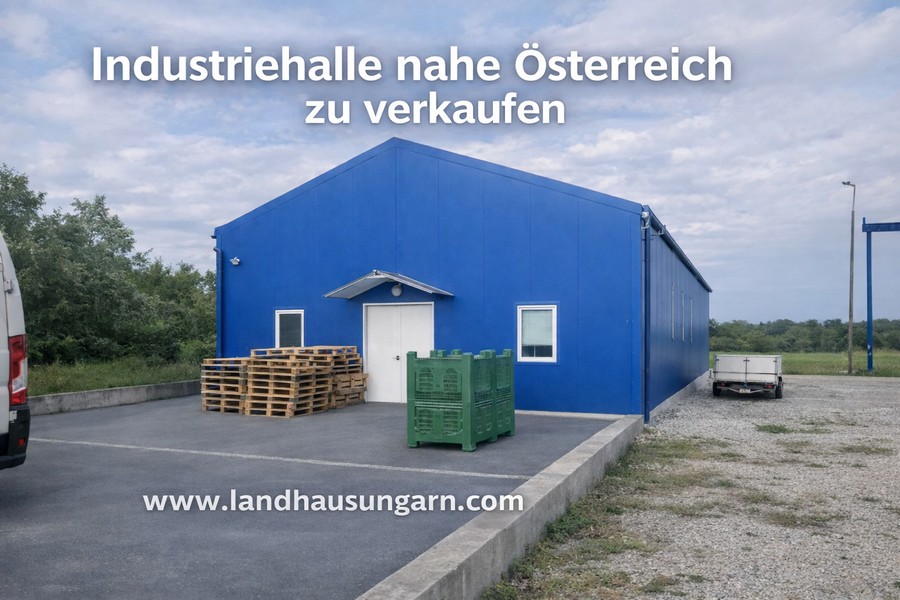INDUSTRIEIMMOBILIE ZU VERKAUFEN IN KÖRMEND – IM INDUSTRIEGEBIET, NAHE DER ÖSTERREICHISCHEN GRENZE