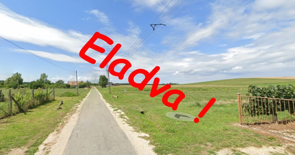 Baugrundstück in Kup, nur 11 km von Pápa entfernt!