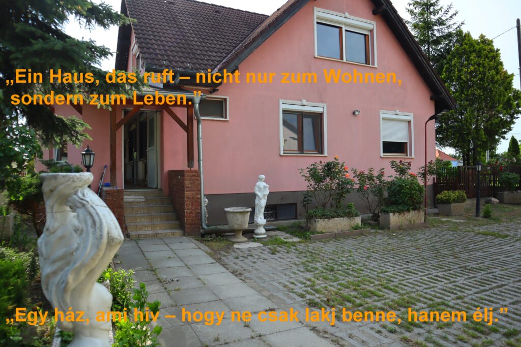 Familienhaus mit Wintergarten in Gönyű!