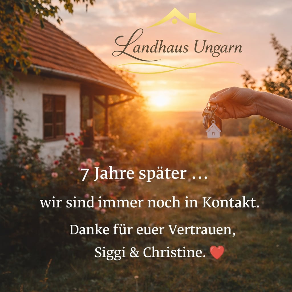 Seit 7 Jahren glücklich in Ungarn