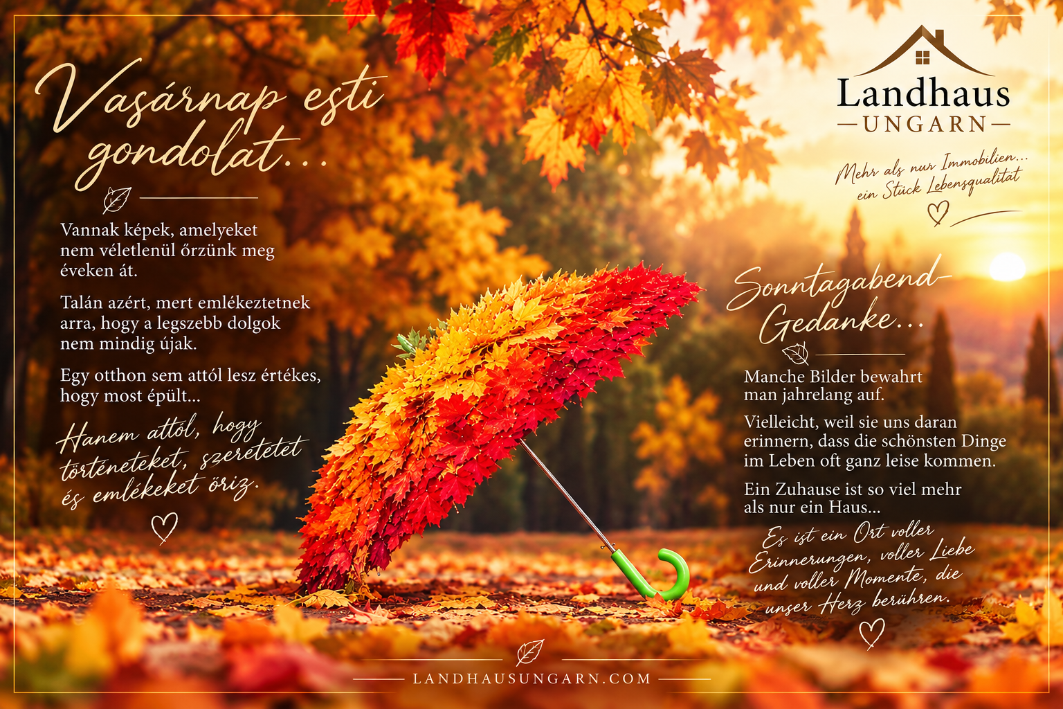 🍂 Sonntagabend-Gedanke…